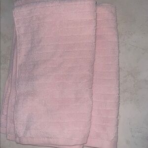 Lot of 2 Juicy Couture Ribbed hand towels